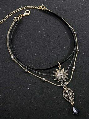 Renaissance Choker Necklace Bohemian Boho Vibes - NEW !!
